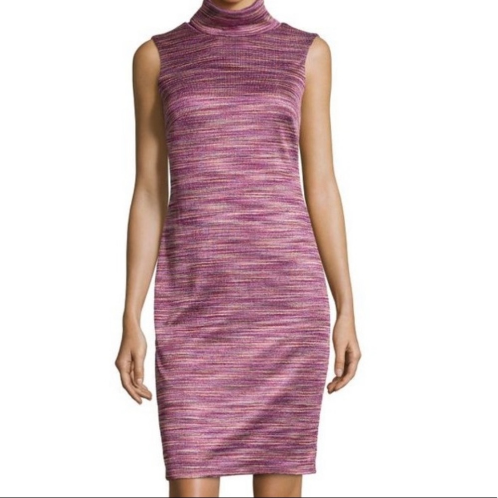 Chetta B Space Dyed Berry Dress